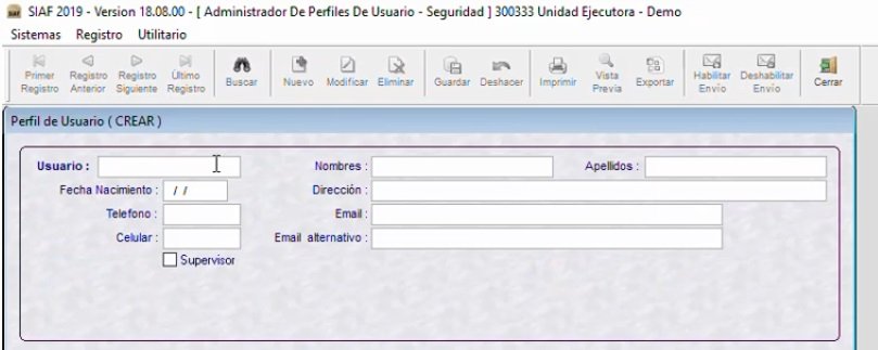 Paso 3 creación de usuario