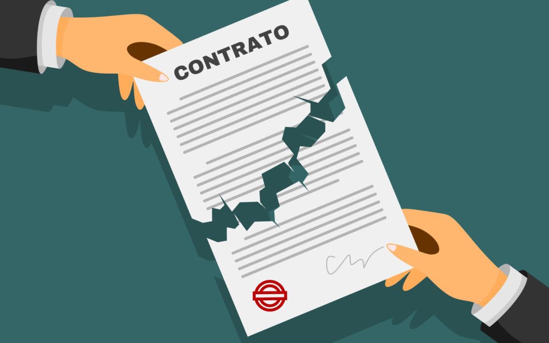 carta de resolución de contrato
